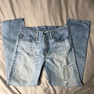 Levi’s faded and worn to perfection 34x30